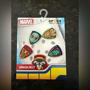 Crocs marvel jibbitz charms NWT
